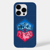 DC Super Hero Meisjes Teamwork Battle Case-Mate iPhone Case (Achterkant)