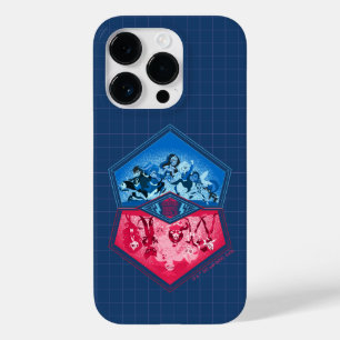 DC Super Hero Meisjes Teamwork Battle Case-Mate iPhone 14 Pro Hoesje