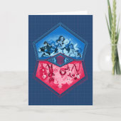 DC Super Hero Meisjes Teamwork Battle Kaart (Voorkant)