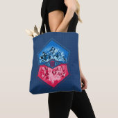 DC Super Hero Meisjes Teamwork Battle Tote Bag (Dichtbij)