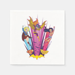 DC Super Hero Meisjes Trio Servet