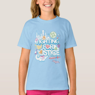 DC Super Hero Meisjes Vechten Voor Gerechtigheid T-shirt