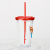DC Super Hero Meisjes Wonder Vrouw Acryl Drinkbeker (Rechts)