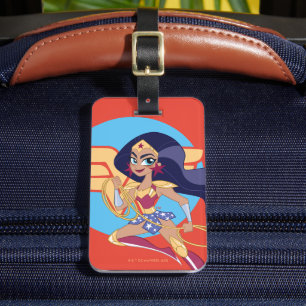DC Super Hero Meisjes Wonder Vrouw Bagagelabel