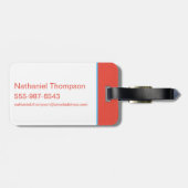 DC Super Hero Meisjes Wonder Vrouw Bagagelabel (Achterkant horizontaal)