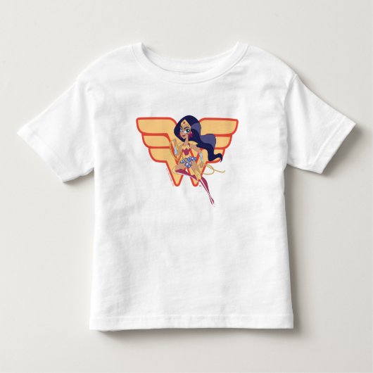 DC Super Hero Meisjes Wonder Vrouw Kinder Shirts (Voorkant)