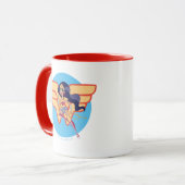 DC Super Hero Meisjes Wonder Vrouw Mok (Voorkant links)