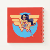 DC Super Hero Meisjes Wonder Vrouw Notitieboek (Achterkant)