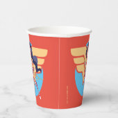 DC Super Hero Meisjes Wonder Vrouw Papieren Bekers (Rechts)