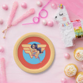 DC Super Hero Meisjes Wonder Vrouw Papieren Bordje (Feest)