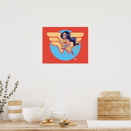 DC Super Hero Meisjes Wonder Vrouw Poster (Keuken)