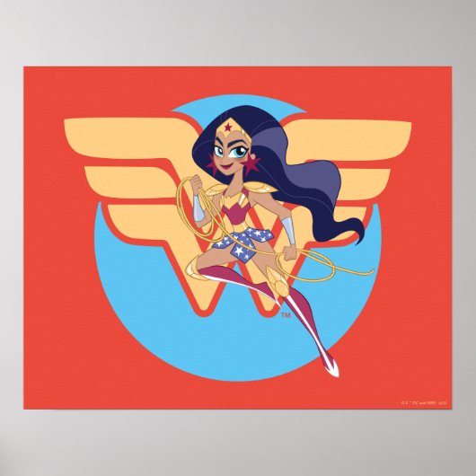 DC Super Hero Meisjes Wonder Vrouw Poster (Voorkant)