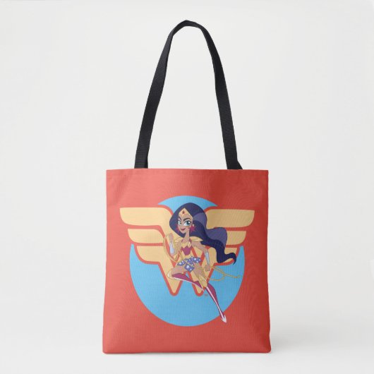 DC Super Hero Meisjes Wonder Vrouw Tote Bag (Voorkant)