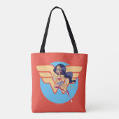 DC Super Hero Meisjes Wonder Vrouw Tote Bag (Achterkant)