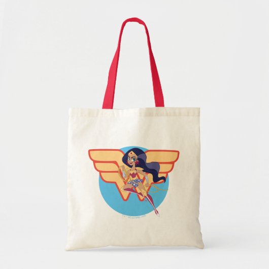 DC Super Hero Meisjes Wonder Vrouw Tote Bag (Voorkant)