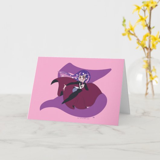 DC Super Hero Meisjes Zatanna Kaart (Gele Bloem)