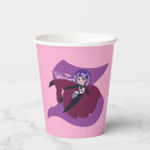 DC Super Hero Meisjes Zatanna Papieren Bekers (Achterkant)