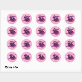 DC Super Hero Meisjes Zatanna Ronde Sticker (Vel)