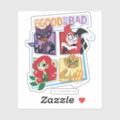 DC Super Schurk Meisjes Het is goed om slecht te z Sticker (Vel)