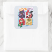 DC Super Schurk Meisjes Het is goed om slecht te z Vierkante Sticker (Tas)