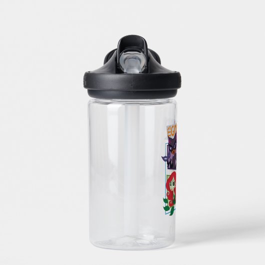 DC Super Schurk Meisjes Het is goed om slecht te z Waterfles (Voorkant)