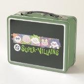 DC Super-Schurken Cartoon Lineup (Achterkant)
