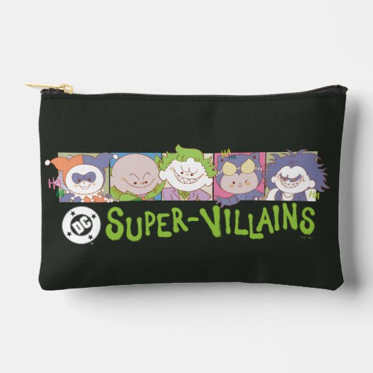 DC Super-Schurken Cartoon Lineup Etui (Voorkant)