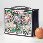 DC Super-Schurken Cartoon Patroon (In situ)