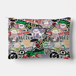 DC Super-Schurken Cartoonpatroon Etui