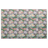 DC Super-Schurken Cartoonpatroon Stof (Yard (91,4 cm))