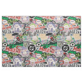 DC Super-Schurken Cartoonpatroon Stof (Fat Quarter)