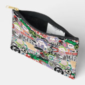 DC Super-Villains Cartoon Pattern Etui (Open)