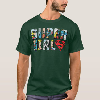 DC Supergirl Logo Stripverhaal T-shirt