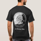 DC Taxation without Representation STATE T-shirt (Achterkant)