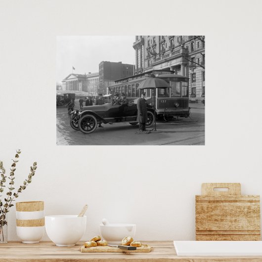 DC Traffic Cop, 1913 Poster (Keuken)