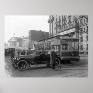 DC Traffic Cop, 1913 Poster