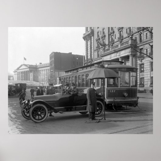 DC Traffic Cop, 1913 Poster (Voorkant)