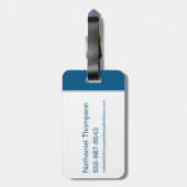 DC Trinity Heroes & Super Pets Bagagelabel (Achterkant verticaal)