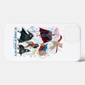 DC Trinity Heroes & Super Pets Case-Mate iPhone Case (Achterkant (horizontaal))