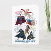 DC Trinity Heroes & Super Pets Kaart (Voorkant)