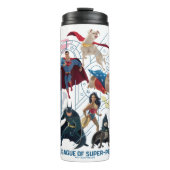 DC Trinity Heroes & Super Pets Thermosbeker (Voorkant)