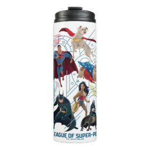 DC Trinity Heroes & Super Pets Thermosbeker