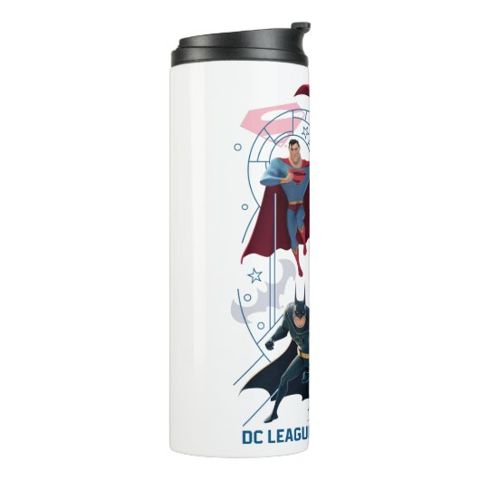 DC Trinity Heroes & Super Pets Thermosbeker (Gedraaid links)