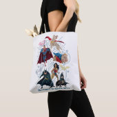 DC Trinity Heroes & Super Pets Tote Bag (Dichtbij)