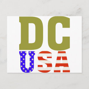 DC USA! BRIEFKAART