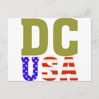 DC USA! BRIEFKAART
