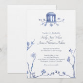 DC War Memorial Wedding - Holly & Jamie Kaart (Voorkant / Achterkant)