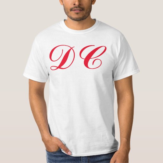 DC (Washington DC) Stijl 7 T-shirt (Voorkant)