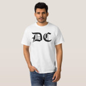 DC (Washington DC) Stijl 8 T-shirt (Voorkant volledig)