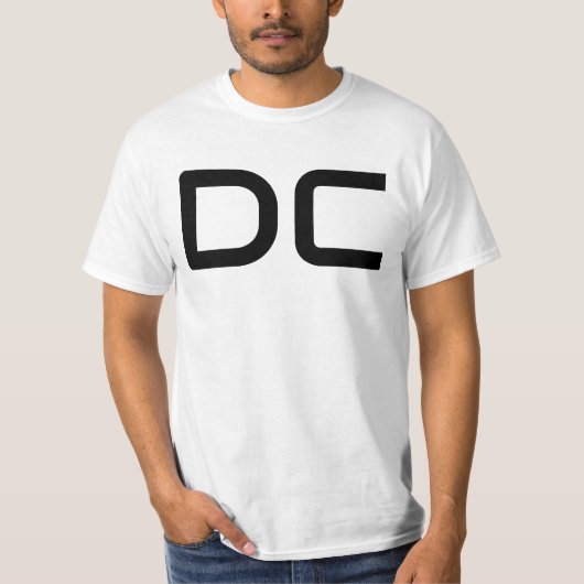 DC (Washington DC) T-shirt (Voorkant)